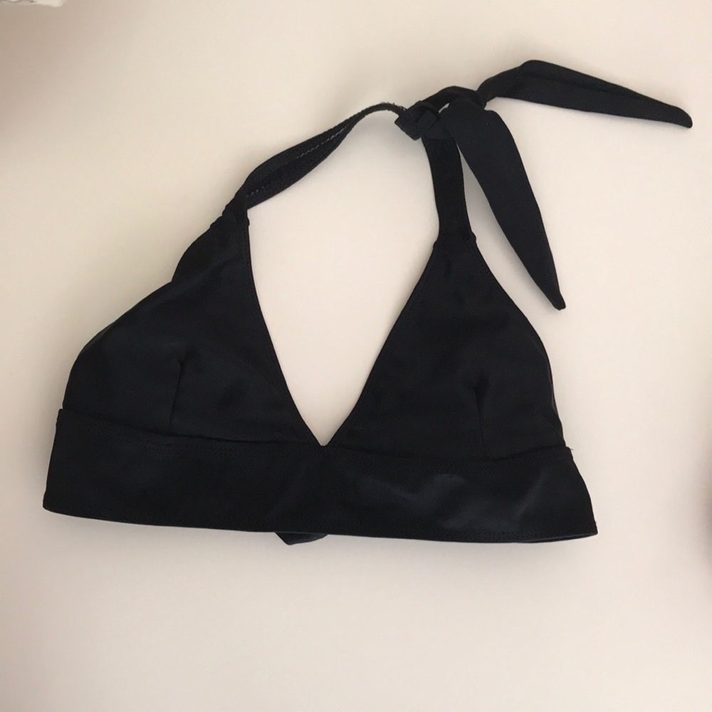Halter bikini top